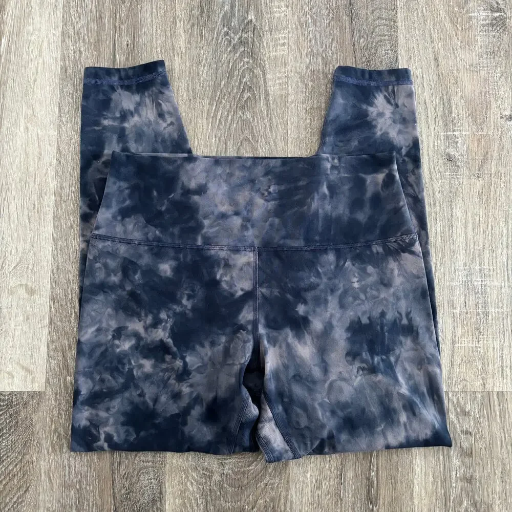 Lululemon Align High-Rise Pant Diamond Dye Lunar Rock True Navy - Size: 12